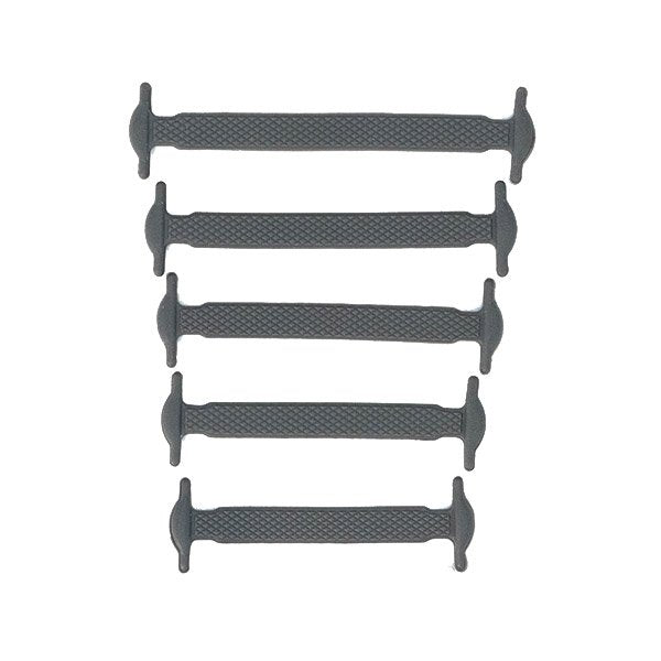 Elastische Veters • Veters Zonder Strikken • Grijs - Helloboy