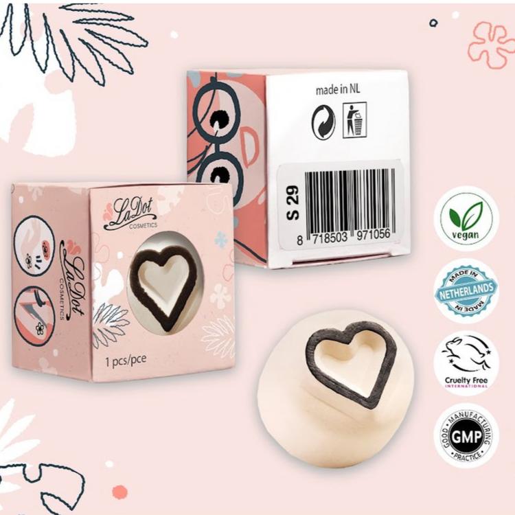tattoo steen la dot cosmetics hart hartje heart