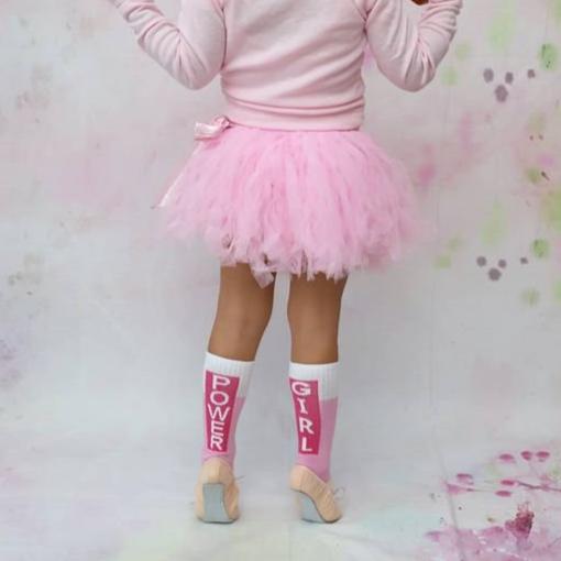 Sokken Girl Power • Roze