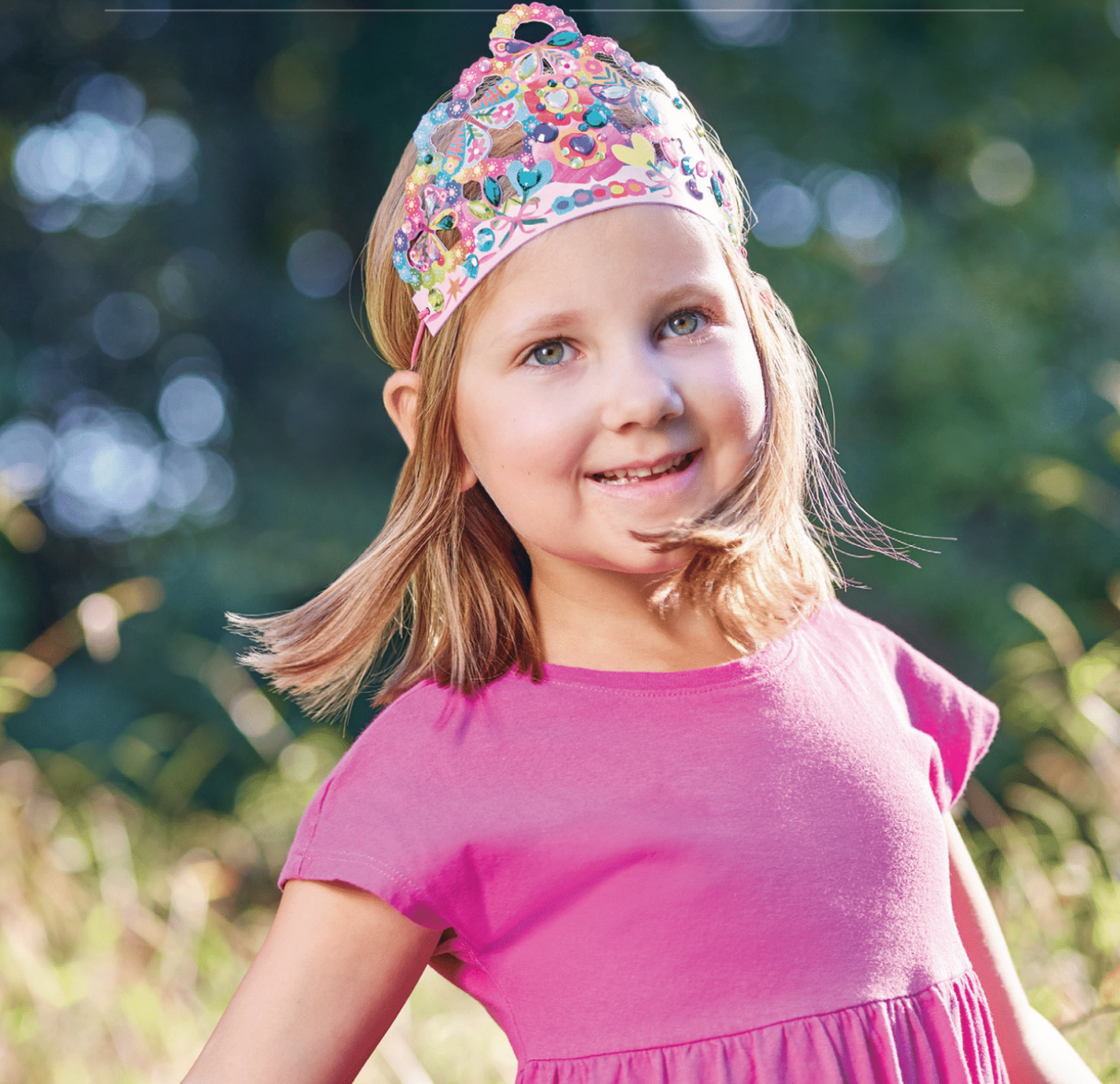 diy vilten kroon met edelstenen