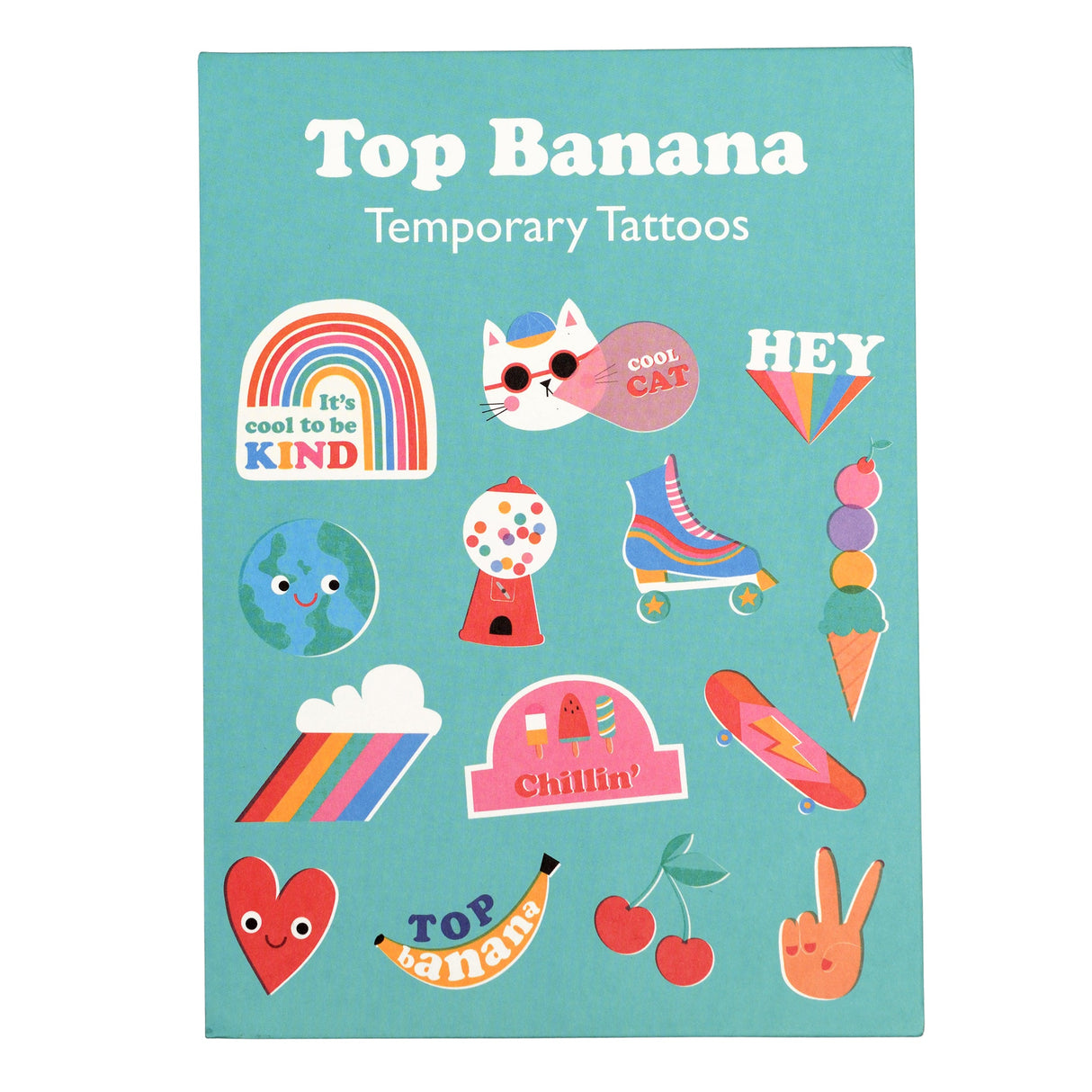 Top Banana • Kindertattoos • 26 Stuks