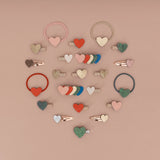 Retro Hearts Mini Clips • Mimi & Lula (8 stuks)