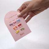 kinderoorringen yuko hartjes keramiek nikkelvrij