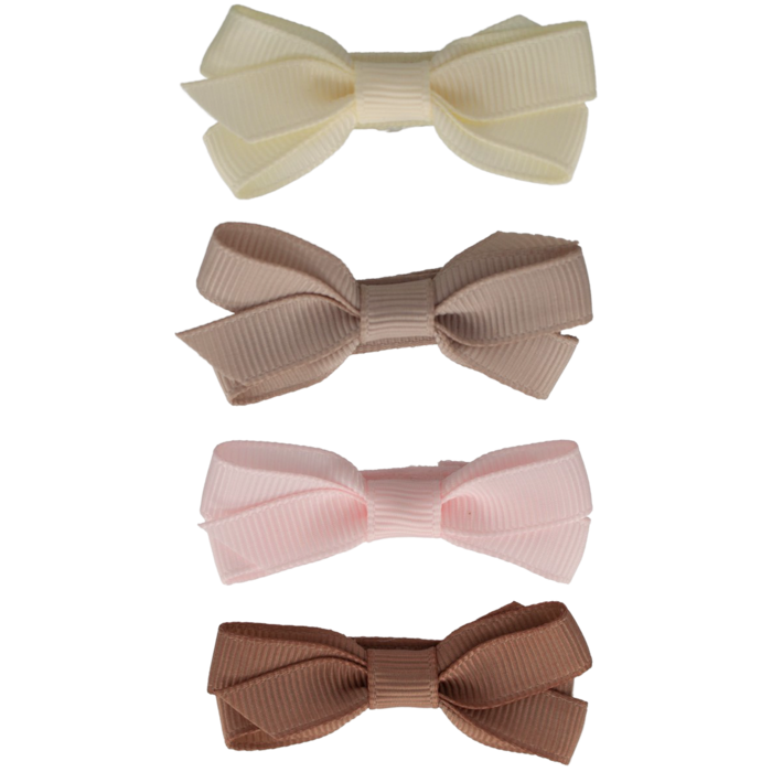 Haarspeldjes Met Strik • Powder Pink