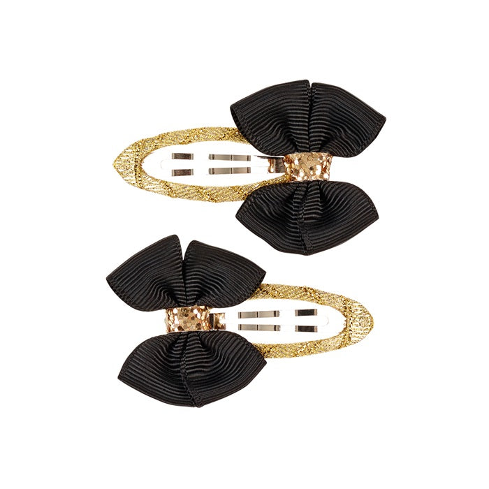 haarclips zwart strik souza