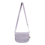 handtas glitter paars lavendel le big