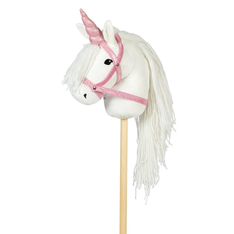 Unicorn Hoorn En Halter Roze (ZONDER stokpaard enkel halter)