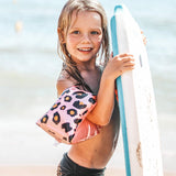 Zwembandjes Panter Rosé • 2-6 jaar
