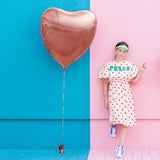 Folieballon • Hart Rosé Goud