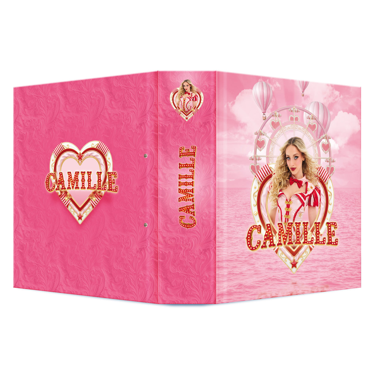 ringmap classeur camille circus roze