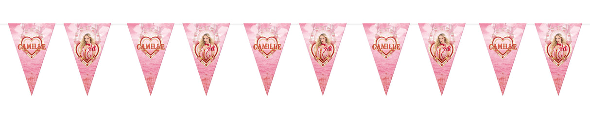 vlaggenlijn camille dhont roze