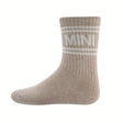 mini sokken baby sokken beige wit tennissokken ewers