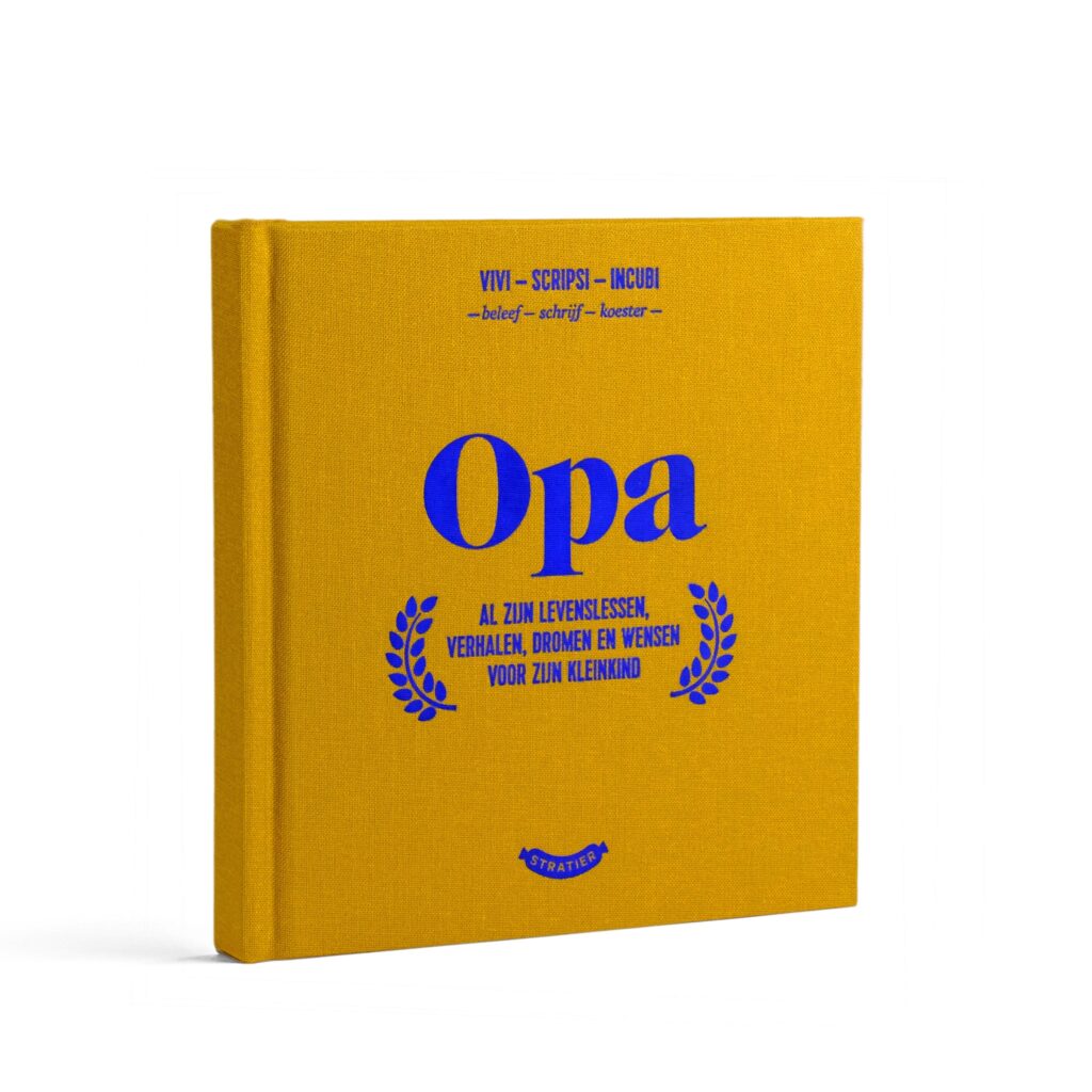 opa boek stratier dieter coppens invulboek