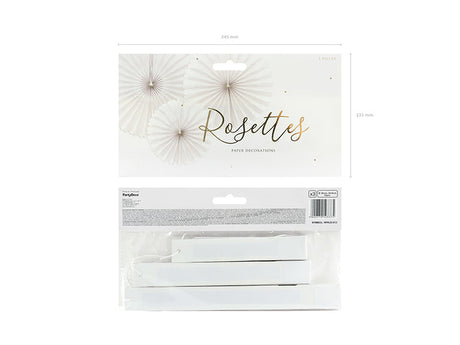 Papieren Waaiers • Beige (3 stuks)