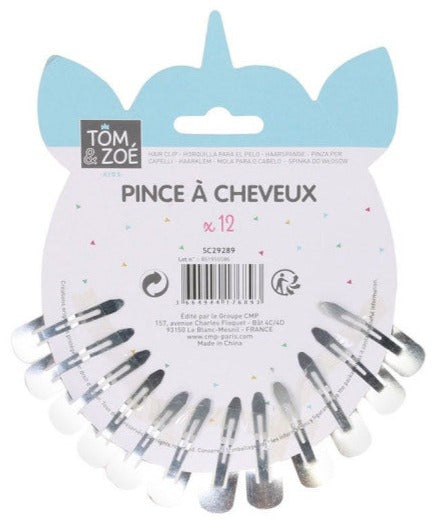 Haarclips Zwaan • 12 Stuks