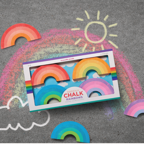 Regenboog Stoepkrijt