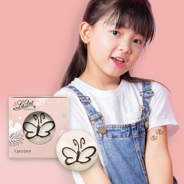 tattoo steen la dot cosmetics vlinder butterly