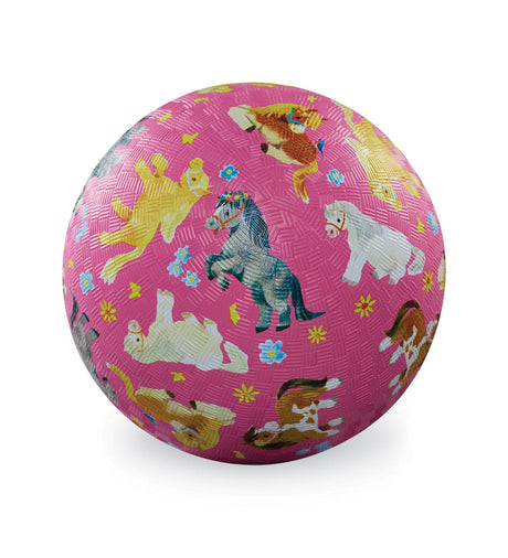 bal roze ponies paardjes crocodile creek