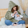 Dino Hoodie Plaid Helloboy groen green 