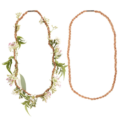 diy bloemen ketting kikkerland