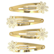 haarclips witte bloemen