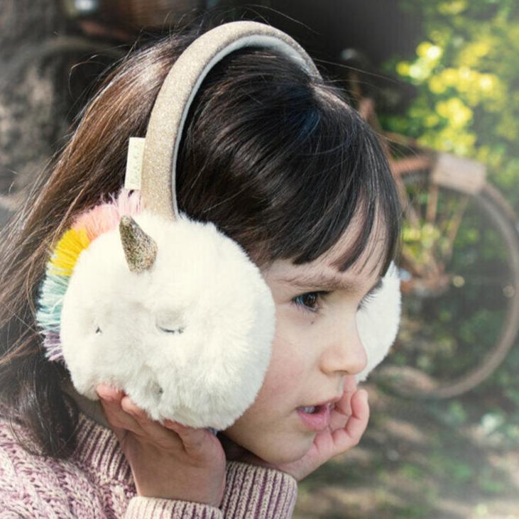 eenhoorn unicorn oorwarmer oorwarmers kinderoorwarmers