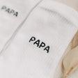 sokken wit zwart papa eulenschnitt