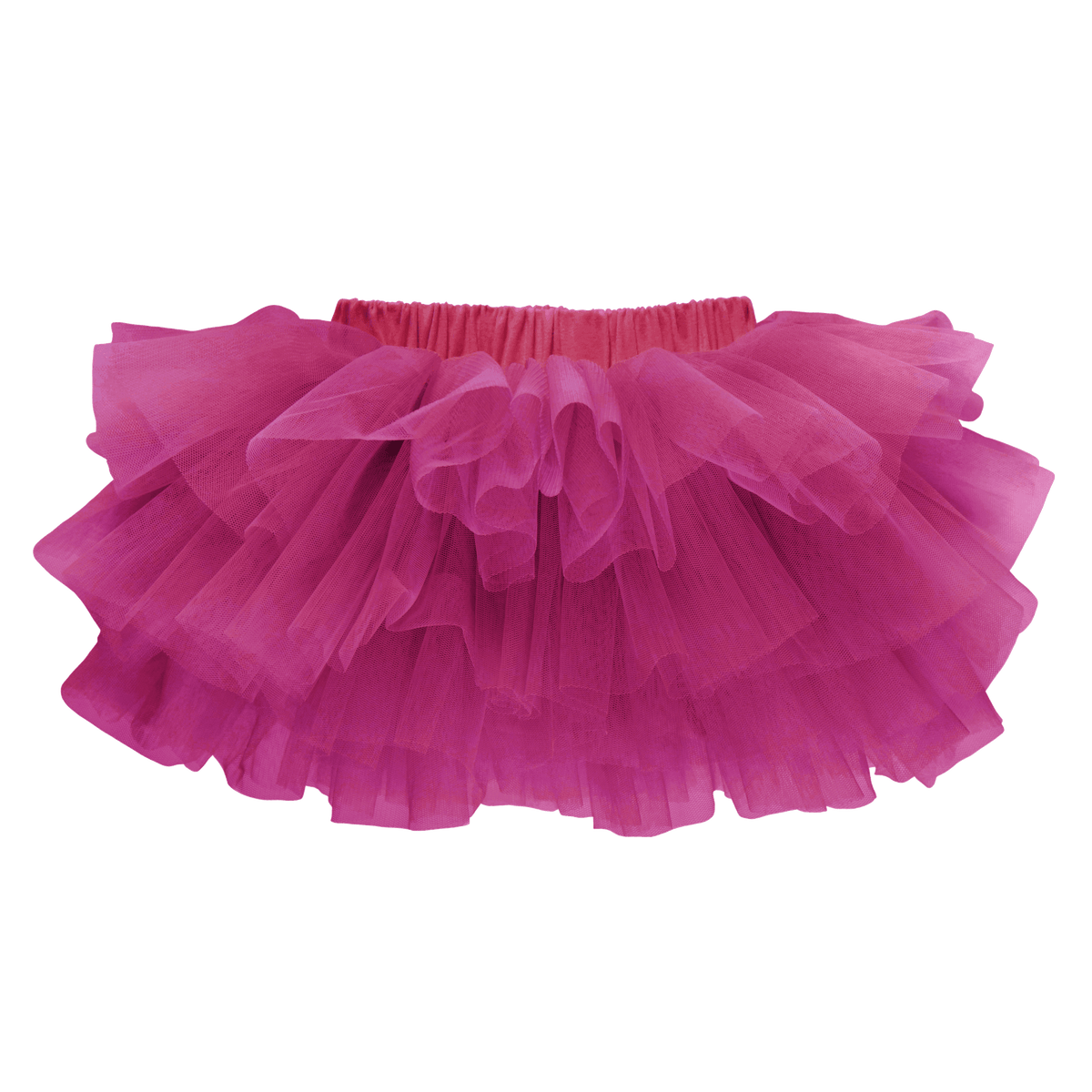Tutu Bloomer Heather Pink rokje met meerdere lagen roze ruches en een elastische tailleband.