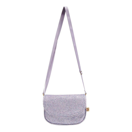handtas glitter paars lavendel le big